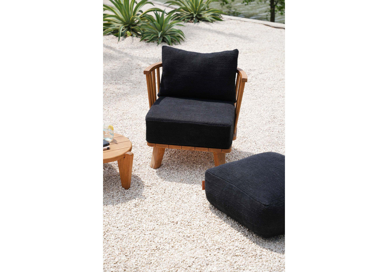 The Malawi One Seater - Natural Black