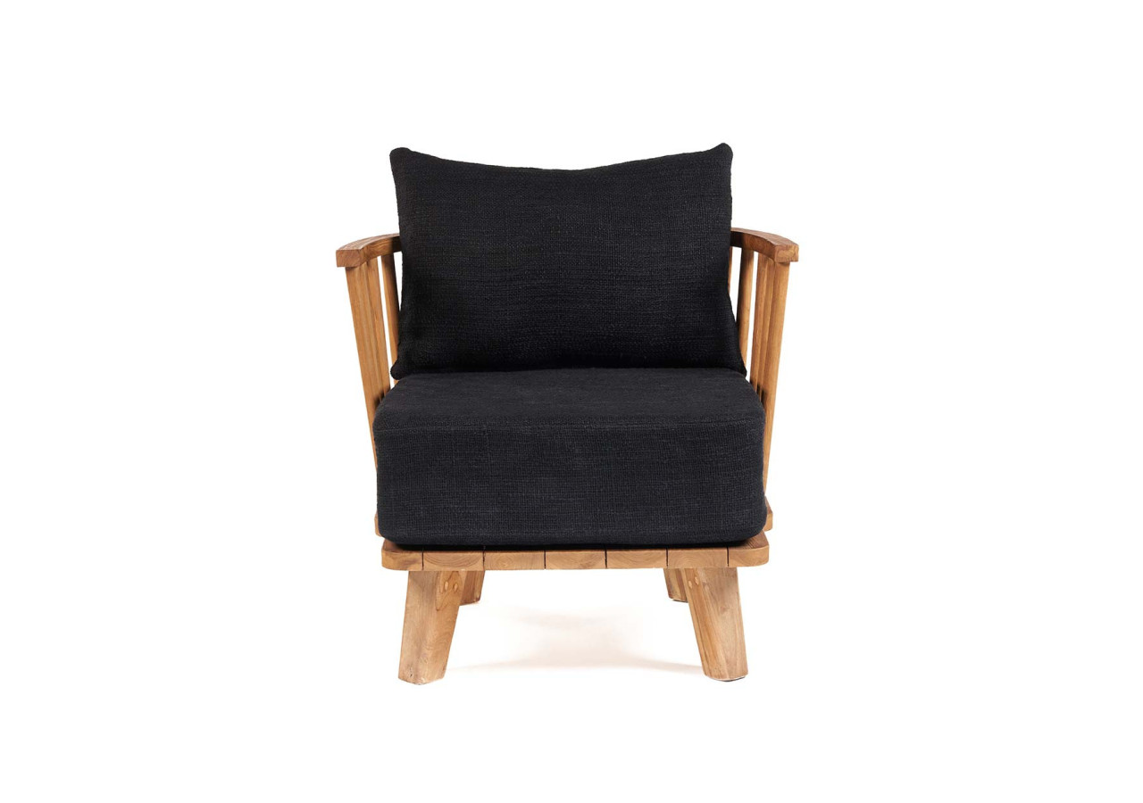 The Malawi One Seater - Natural Black