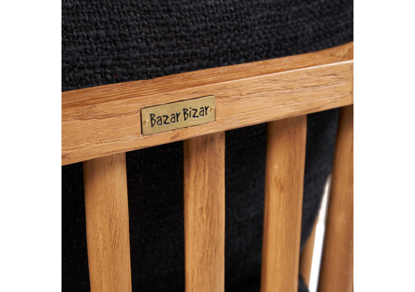 The Malawi One Seater - Natural Black