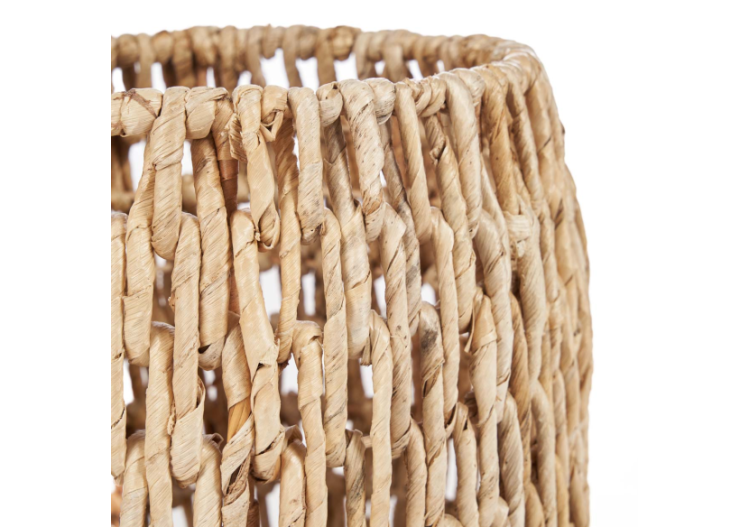 Panier Louh Louh - Naturel - Taille L, fait main - JACAS007N-L - Bazar Bizar 2