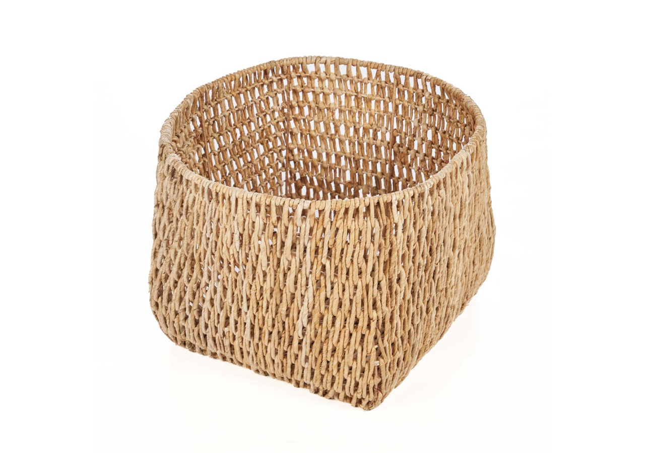 Panier Louh Louh - Naturel - Taille XL, fait main - JACAS007N-XL - Bazar Bizar