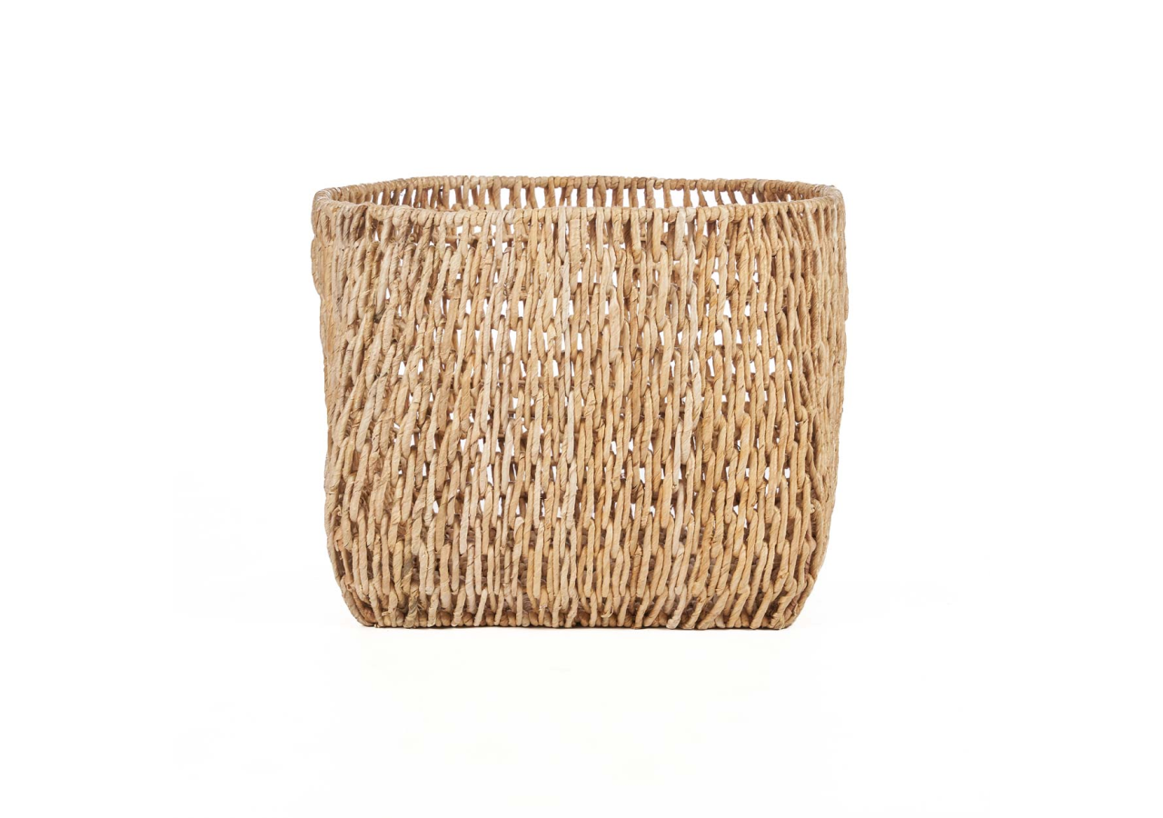 Panier Louh Louh - Naturel - Taille XL, fait main - JACAS007N-XL - Bazar Bizar