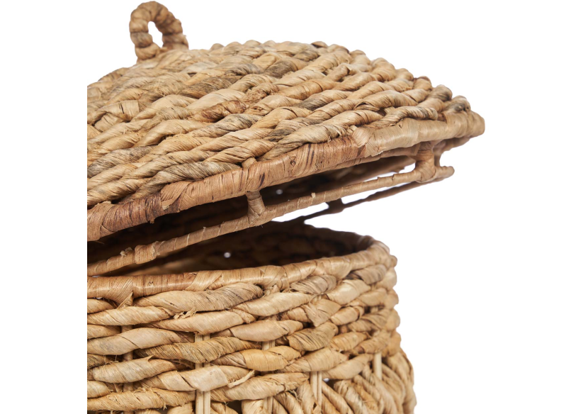 Panier Tarajih - Naturel - Taille M, fait main - JACAS006N-M - Bazar Bizar