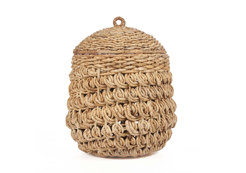 Panier Tarajih - Naturel - Taille M, fait main - JACAS006N-M - Bazar Bizar