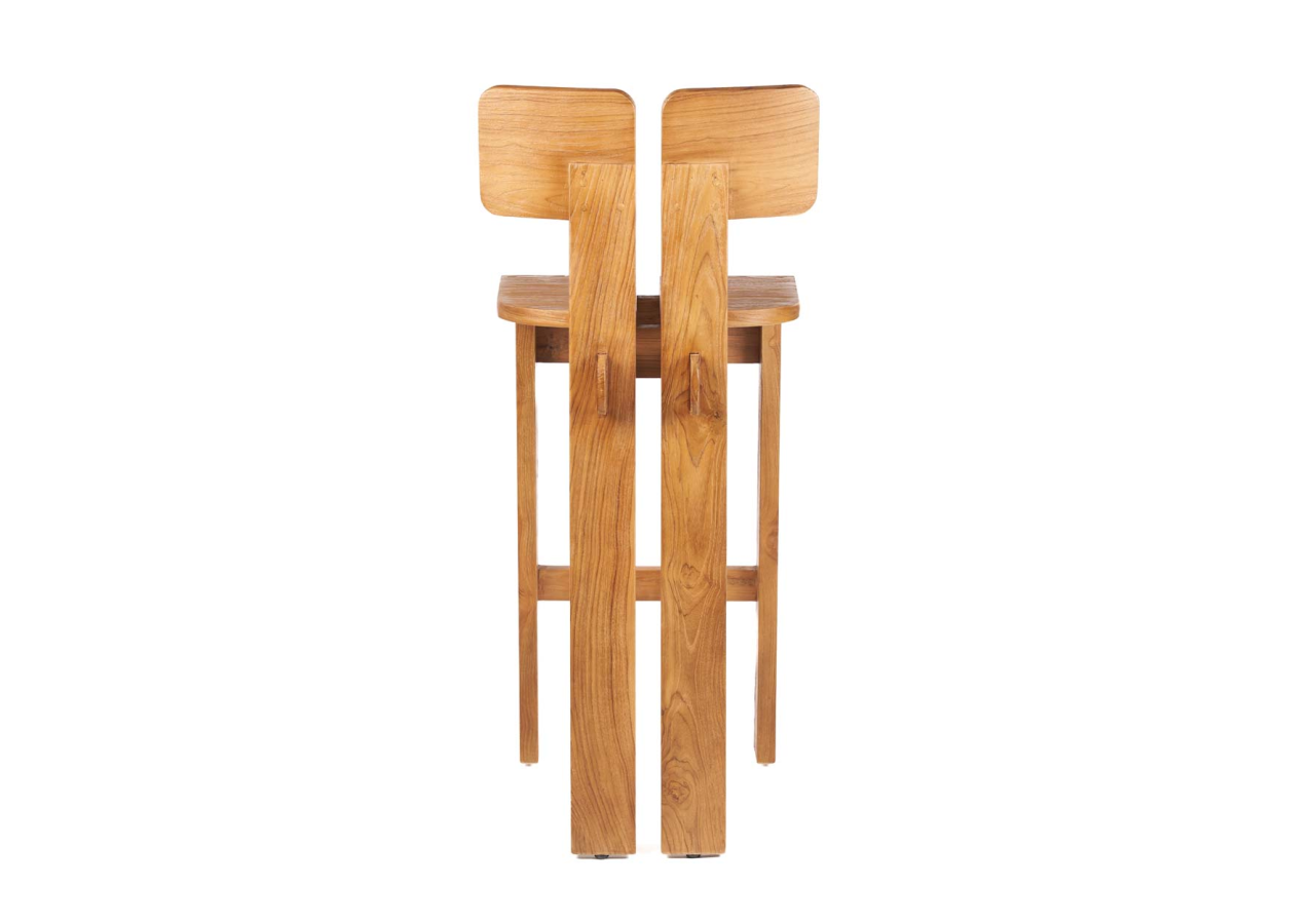 Tabouret Sama Sama - Finition naturelle - JANAF042N - Bazar Bizar