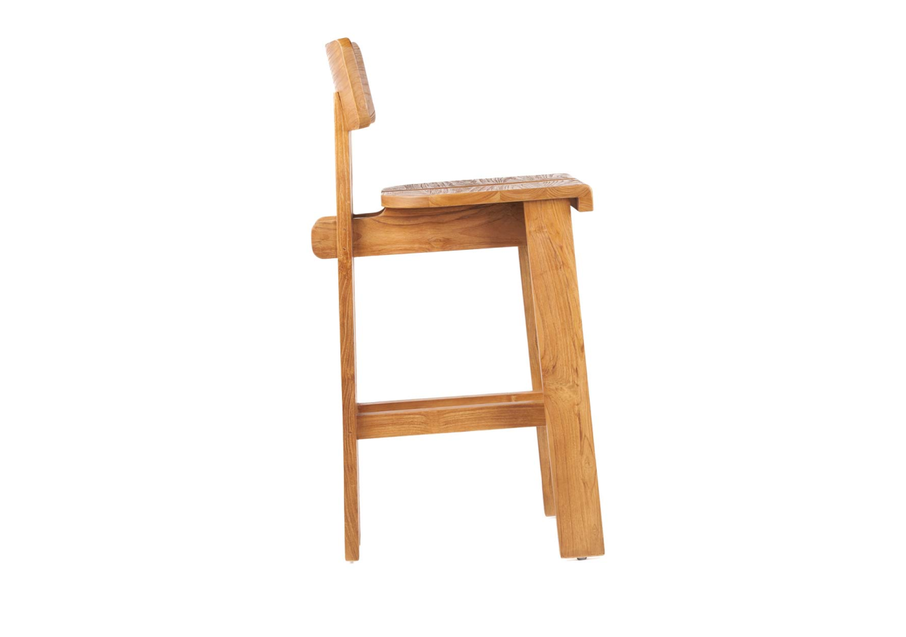Tabouret Sama Sama - Finition naturelle - JANAF042N - Bazar Bizar
