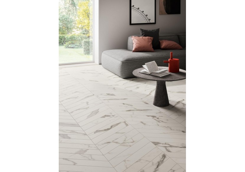 Mosaïque chevrons sol et mur grès cérame Eternity - Panaria : Confort'Mat