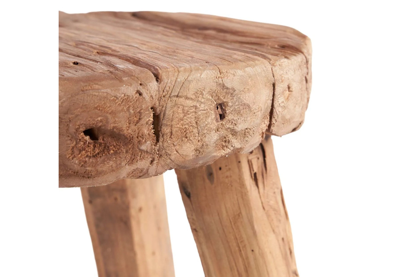 The Marabunta Rustic Side Table - Natural