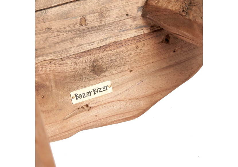 The Marabunta Rustic Side Table - Natural