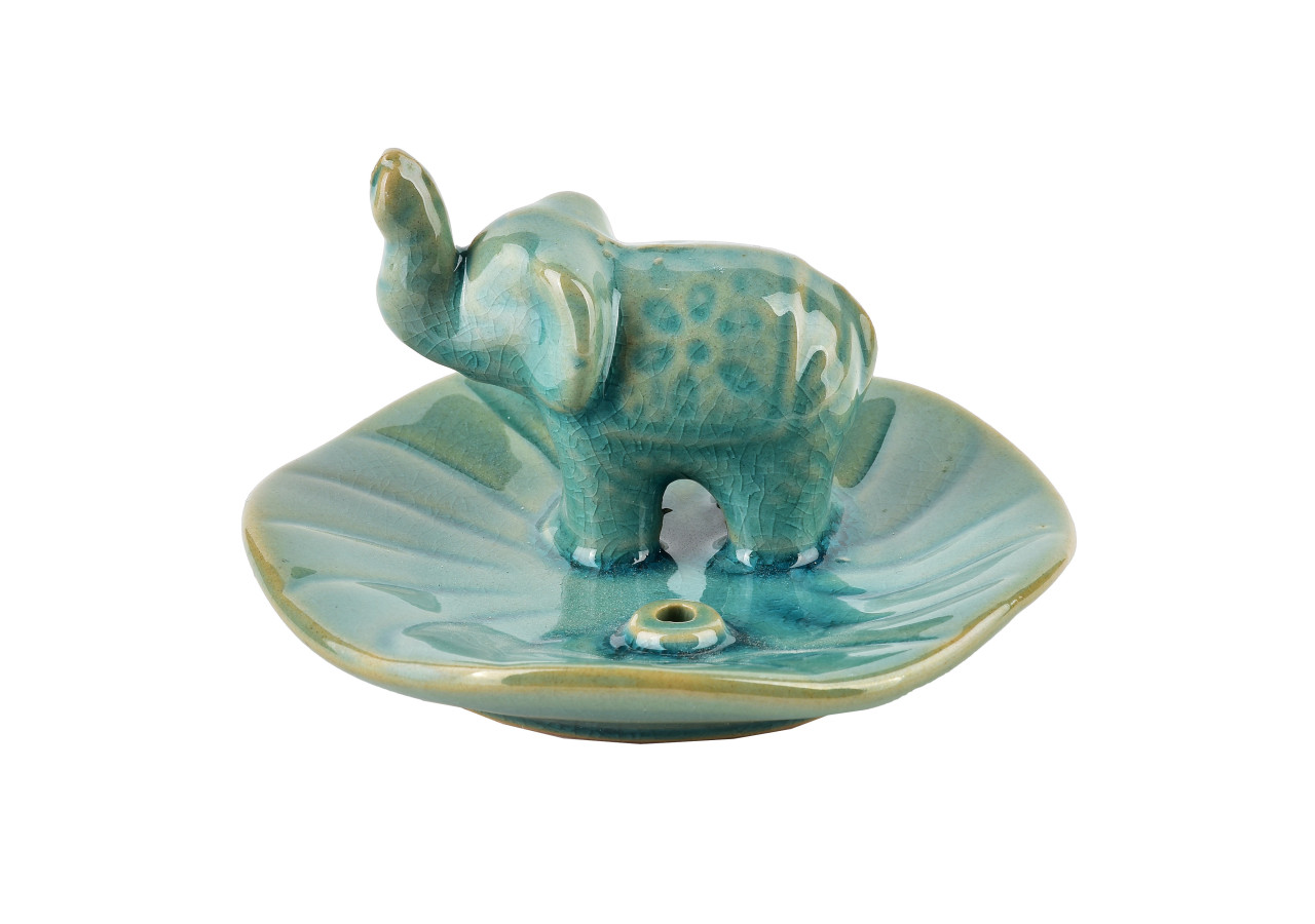 Support pour encens - Dimensions 10 x 10 x 5,5 cm - HTTP1502 - Mondex