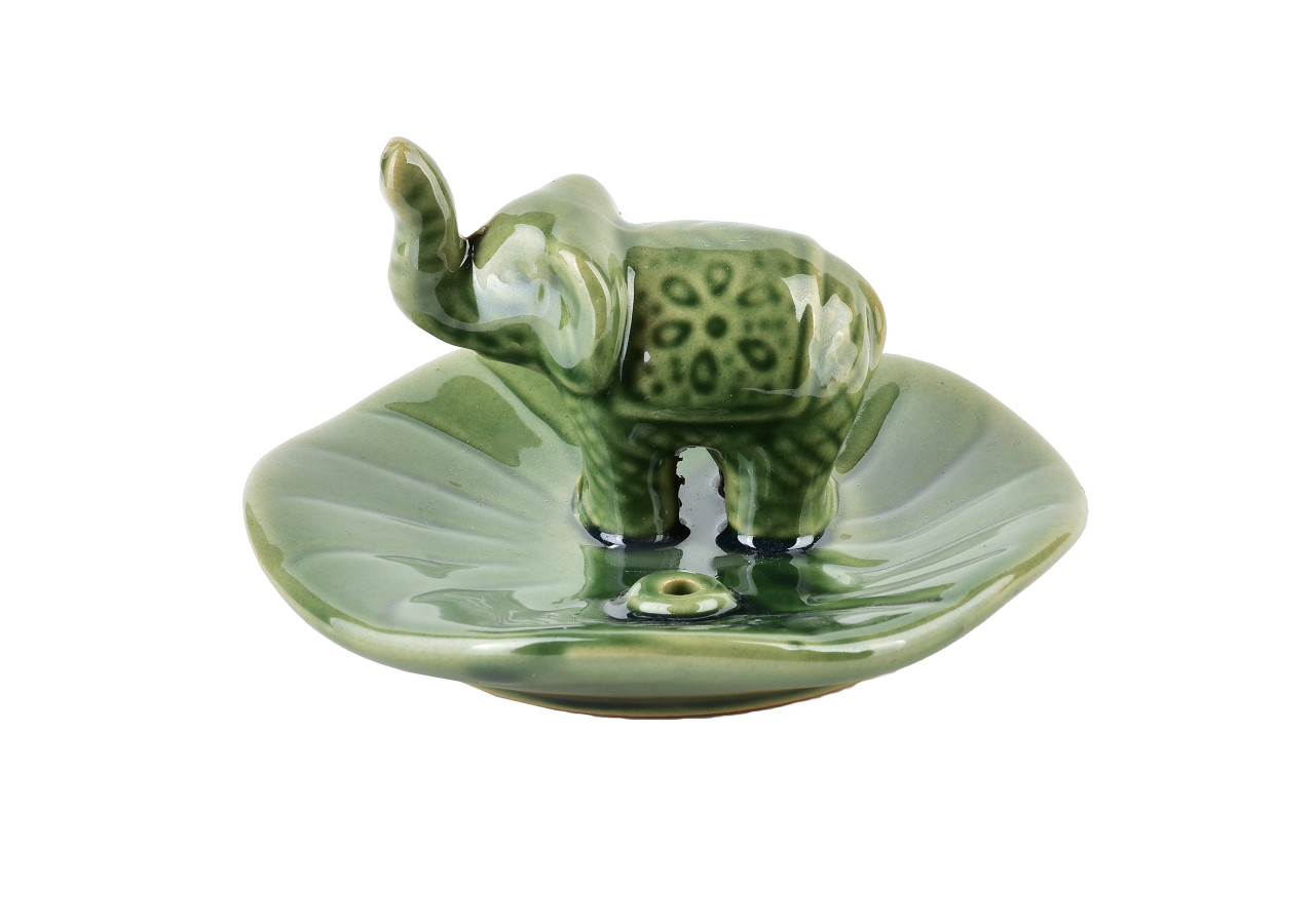 Support pour encens - Dimensions 10 x 10 x 5,5 cm - HTTP1496 - Mondex