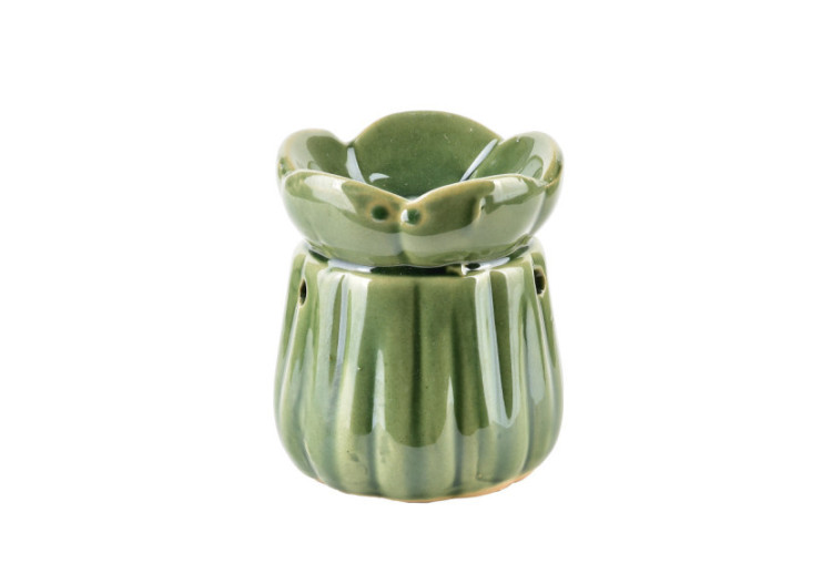 Brûleur d'huiles essentielles - Dimensions 6,5 x 6,5 x 7,5 cm - HTTP1458 - Mondex