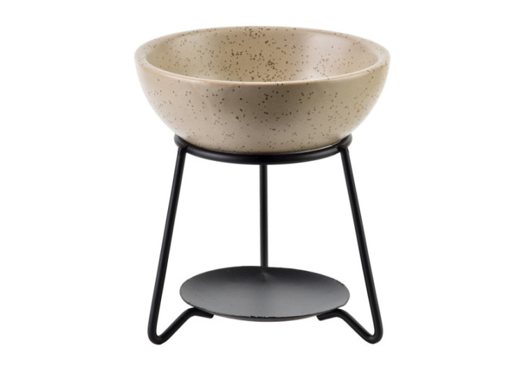 Brûleur d'Huiles Essentielles - 10x9,5x11,5cm - HTTP1359 - Mondex