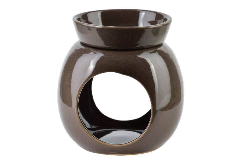 Brûleur d'huiles essentielles - 9 x 12 x 12,5 cm avec bol amovible - HTTP1298 - Mondex