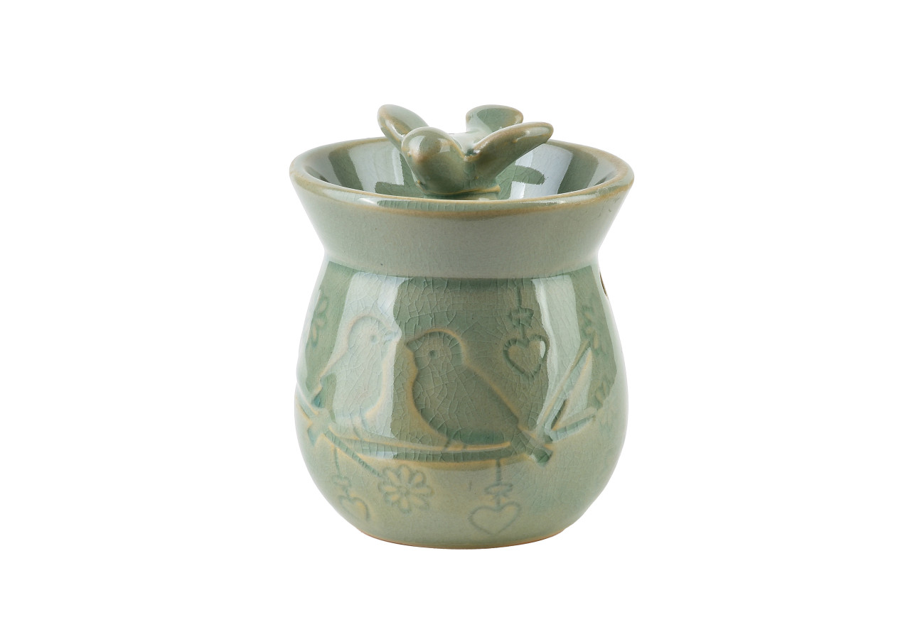 Brûleur d'huiles essentielles - 8 x 5 x 9 cm - HTTP1243 - Mondex