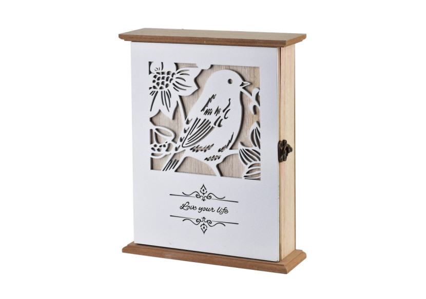 Boîte à clés STACY - Pigeon 19,5 x 6 x 24,5 cm - HTYK7062 - Mondex