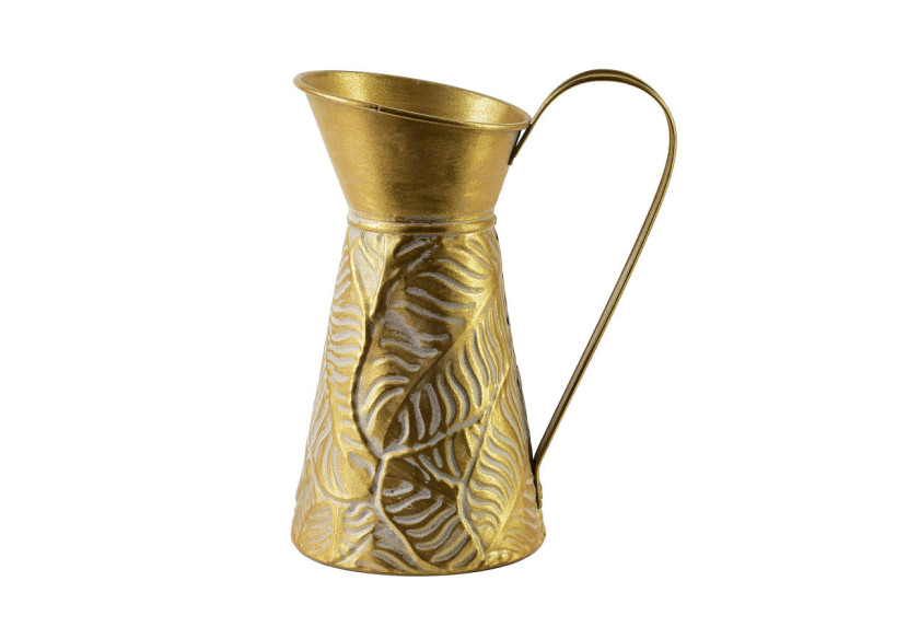 Dzbanek décoratif VINTAGE GLOW - 15x15xH7cm - HIWJ2355-SR - Mondex Dzbanek décoratif VINTAGE GLOW - 15x15xH7cm - HIWJ2355-SR - Mondex