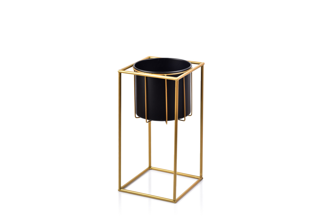Pot SWEN sur Pied - 23x23xh46cm, Taille M - HTOP6525 - Mondex