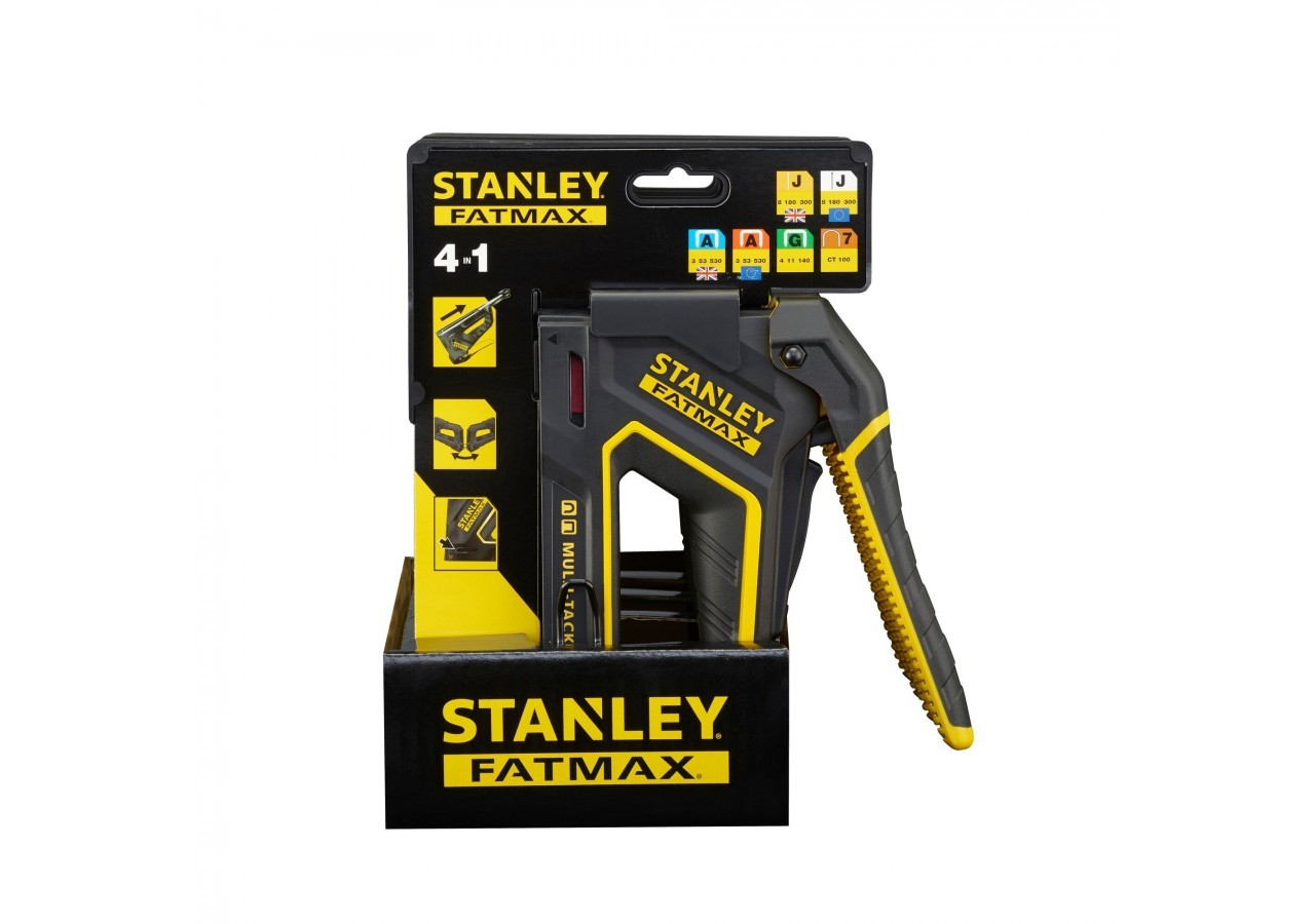 AGRAFEUSE CLOUEUSE 4 EN 1 FATMAX - FMHT0-80550 - Stanley