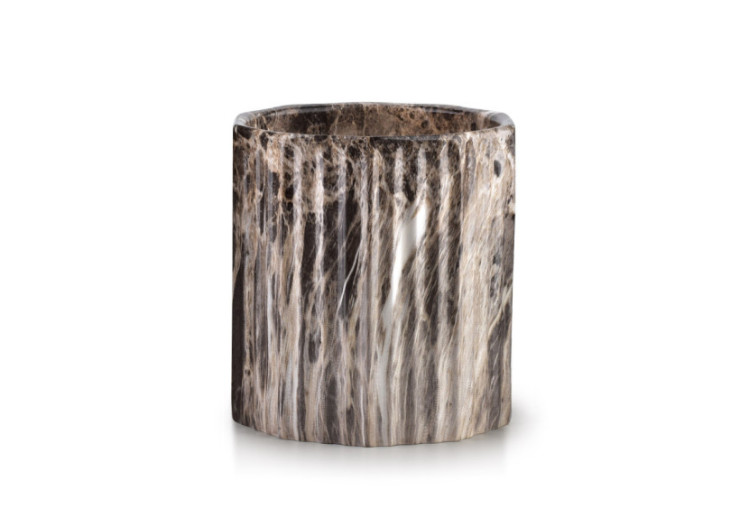 Vase NEVA MARBLE - Dimensions h15 x Ø14.5cm - HTYE0874 - Mondex