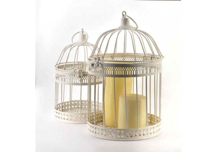 Klatka décorative MARLISE L - Chic et tendance - HTOP2616 - Mondex 2