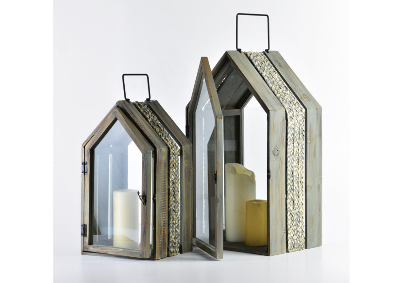 LOKKE Latarnia XL - Lanternes modernes 21 x 19 x 34cm - HTO9081 - Mondex LOKKE Latarnia XL - Lanternes modernes 21 x 19 x 34cm - HTO9081 - Mondex