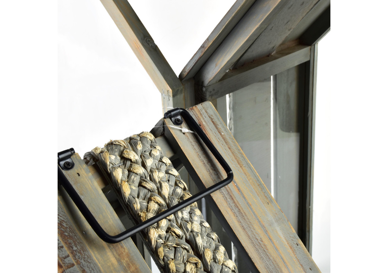 LOKKE Latarnia XL - Lanternes modernes 21 x 19 x 34cm - HTO9081 - Mondex