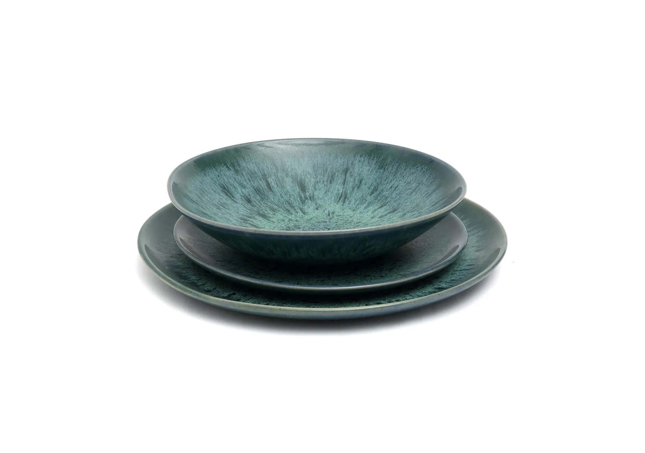 The Aqua Pasta Plate - Set of 4