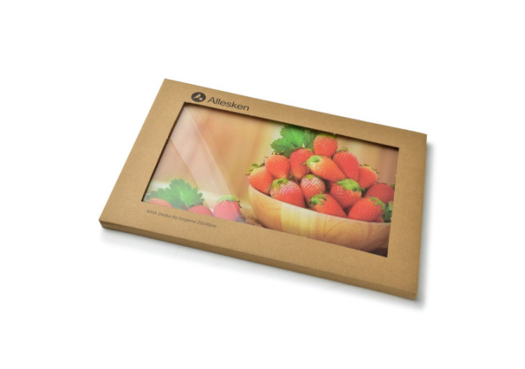 Planche en verre ARIA - 20 x 30 cm, anti-dérapante et élégante - HTXD1181-CX - Mondex 2