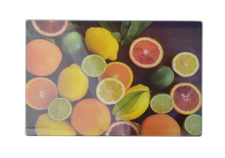 Planche en verre ARIA - 20 x 30 cm, anti-dérapante et élégante - HTXD1143-CX - Mondex