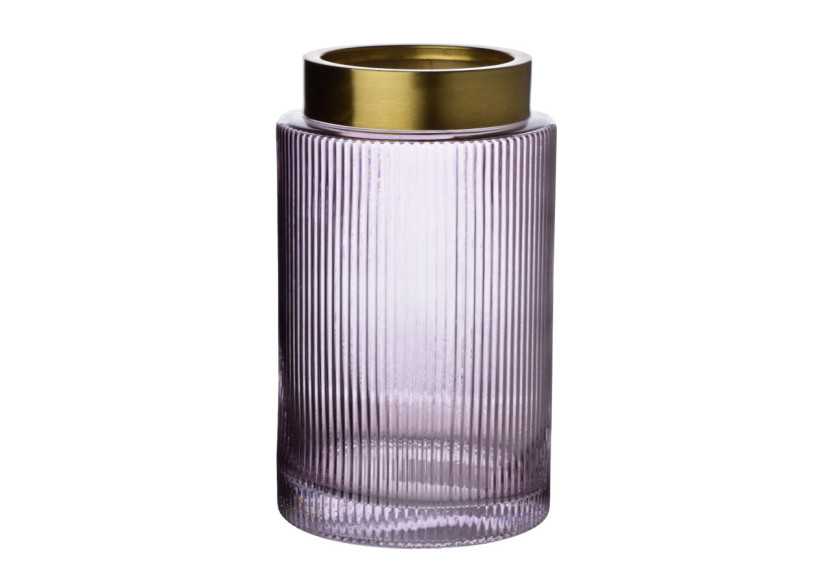 Vase SERENITE - Verre élégant 14 x H25 cm - HTID6058 - Mondex