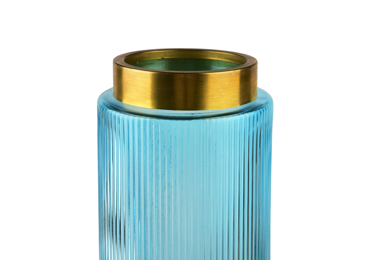 Vase SERENITE - Verre élégant 14 x H25 cm - HTID6041 - Mondex