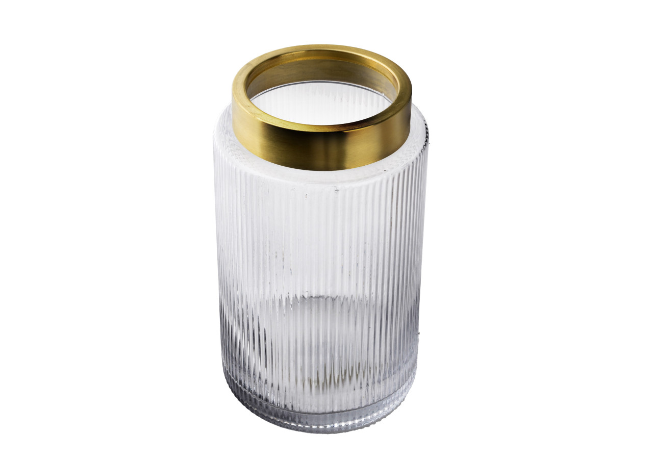 Vase SERENITE - Verre 14 x H25 cm - HTID6010 - Mondex