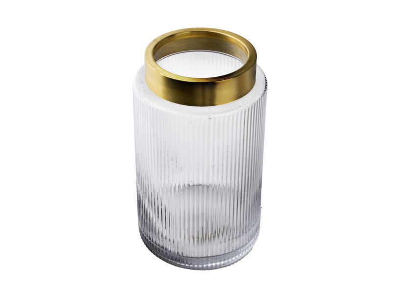 Vase SERENITE - Verre 14 x H25 cm - HTID6010 - Mondex