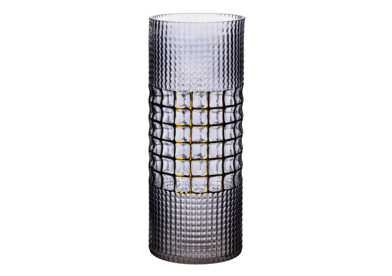 Vase SERENITE - Verre moderne 11,5 x H30 cm - HTID5990 - Mondex