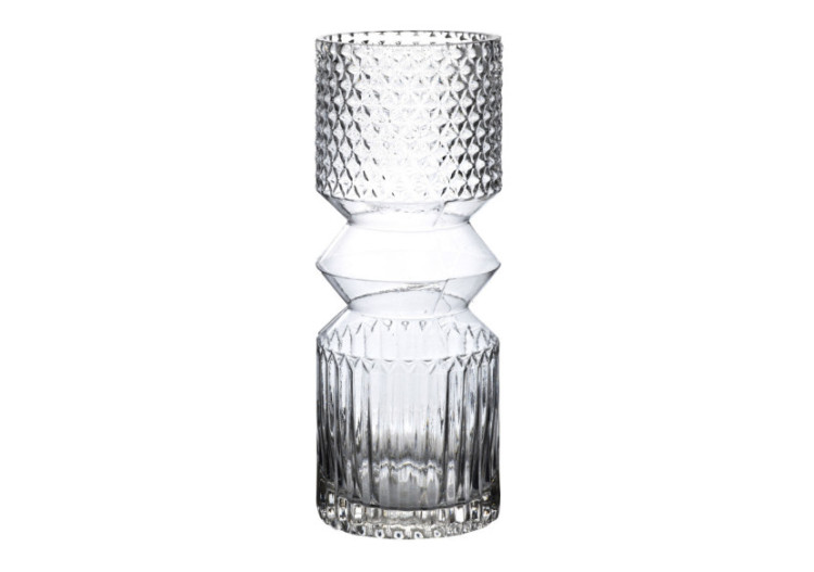 Vase SERENITE - Verre moderne 11 x 29,5 cm - HTID5938 - Mondex