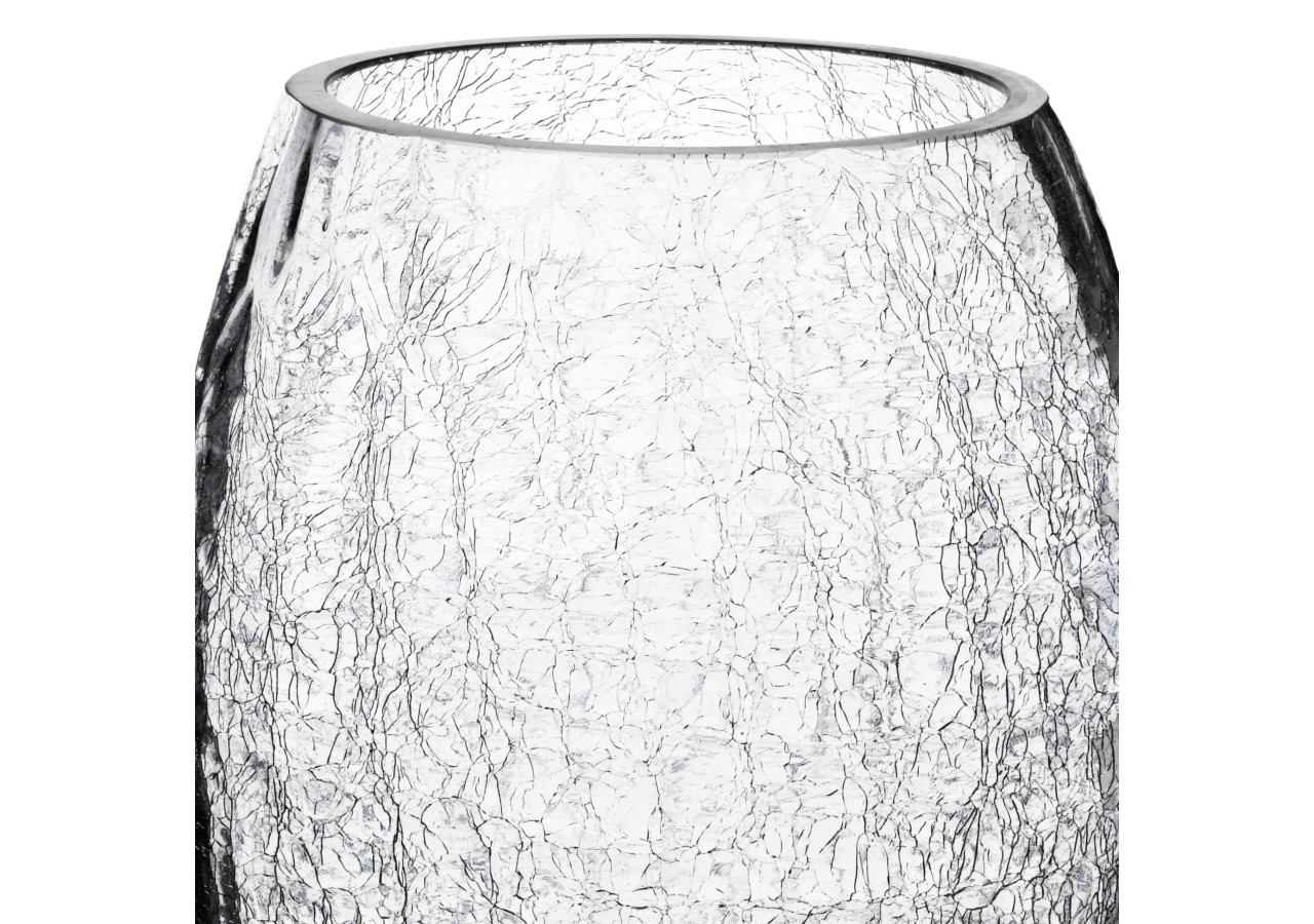 Vase SERENITE - Verre, design moderne 13 x 27 cm - HTID5716 - Mondex