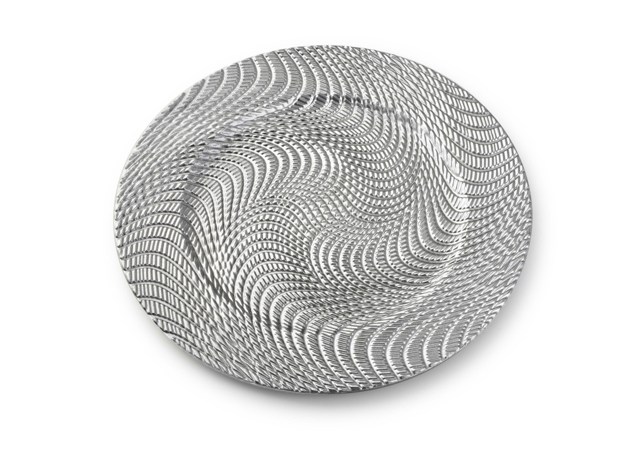 Sous-assiette BLANCHE COLOURS - Élégante 33 x 33 x 2 cm - HTOS4148-PROM - Mondex