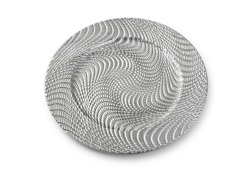 Sous-assiette BLANCHE COLOURS - Élégante 33 x 33 x 2 cm - HTOS4148-PROM - Mondex