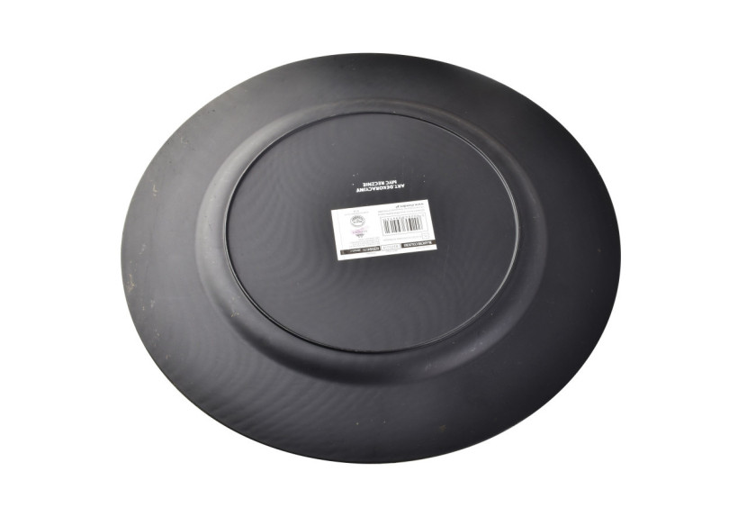 Sous-assiette BLANCHE COLOURS - Élégante 33 x 33 x 2 cm - HTOS4148-PROM - Mondex