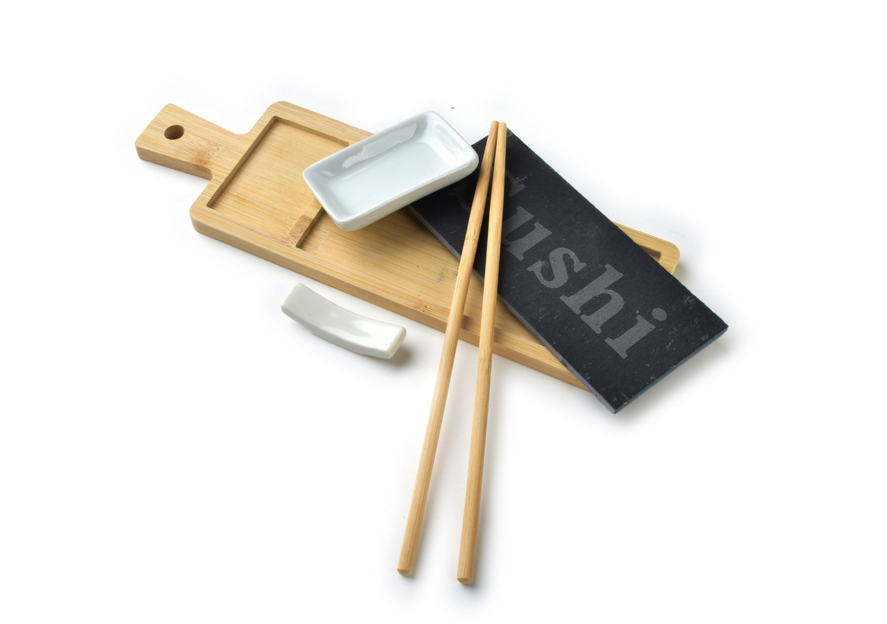 Ensemble à Sushi pour 1 personne - Élégant et pratique - HTXD9951-PROM - Mondex