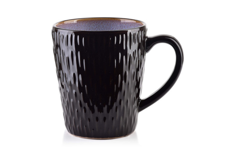 Mug ERICA GREY - 420 ml 9 x 13 x 11 cm - HTPW5002-PROM - Affekdesign By Mondex