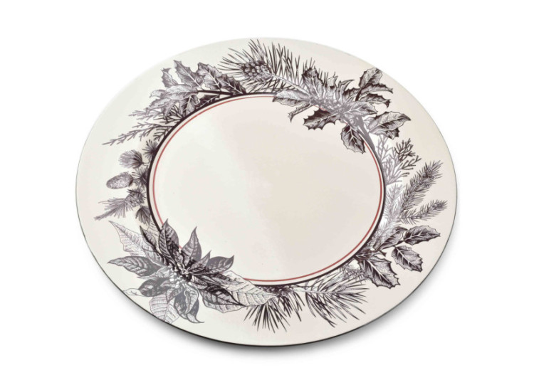 BLANCHE FESTIVE Podtalerz artykuł dekoracyjny 33xh2cm