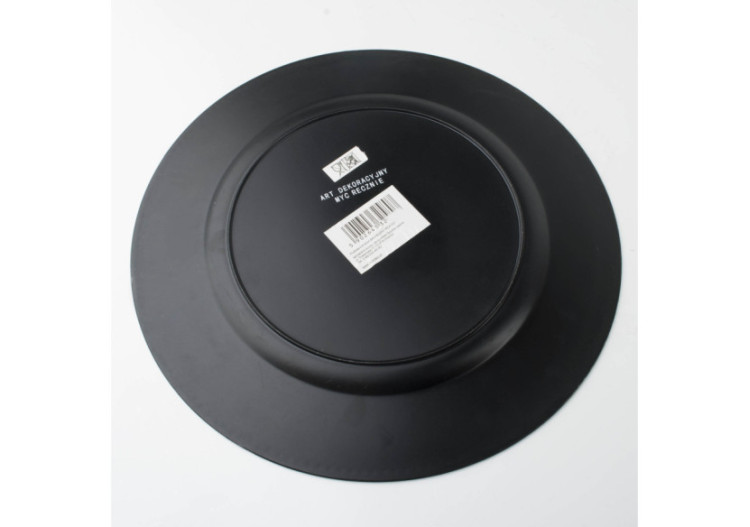 Sous-assiette colorée BLANCHE - 33x33x2cm élégante - HTOS9549-PROM - Mondex 2