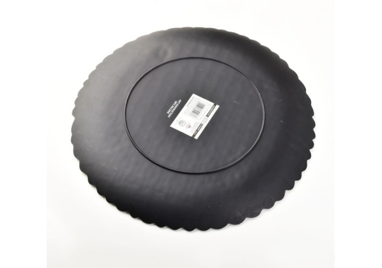 Sous-assiette BLANCHE COLOURS - Décorative 33cm en plastique - HTOS4094-PROM - Mondex 2