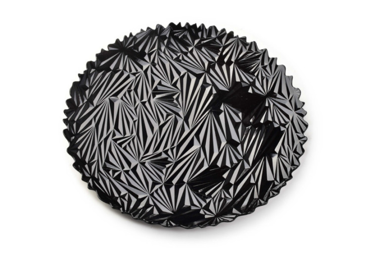 Sous-assiette BLANCHE COLOURS - Décorative 33cm en plastique - HTOS4032-PROM - Mondex