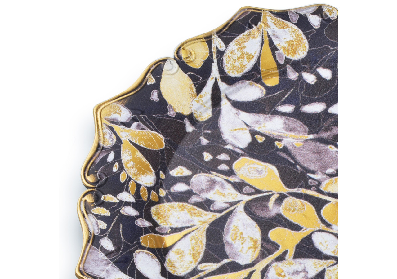 BLANCHE COLOURS Podtalerz  Art. Dekorac33x33xh2cm