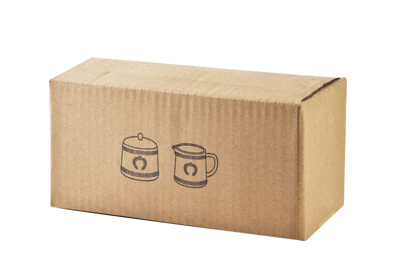 ECILA DARK Komplet cukiernIcA śr 9xh7,3cm z mlecznikiem 300 ml