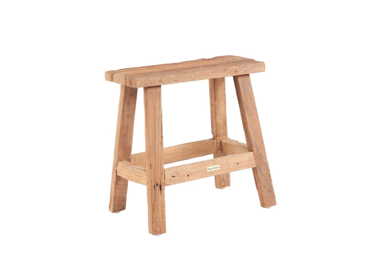 The Fab Rustic Stool - Natural