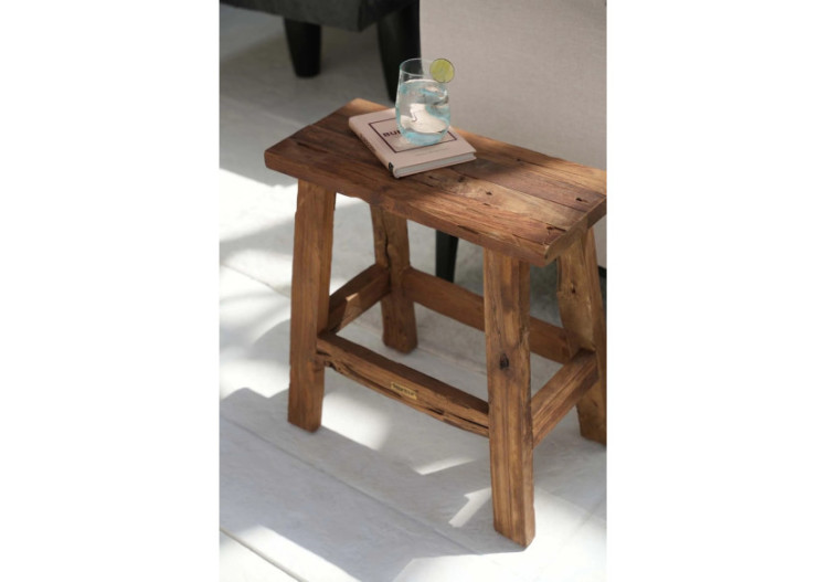 The Fab Rustic Stool - Natural 2